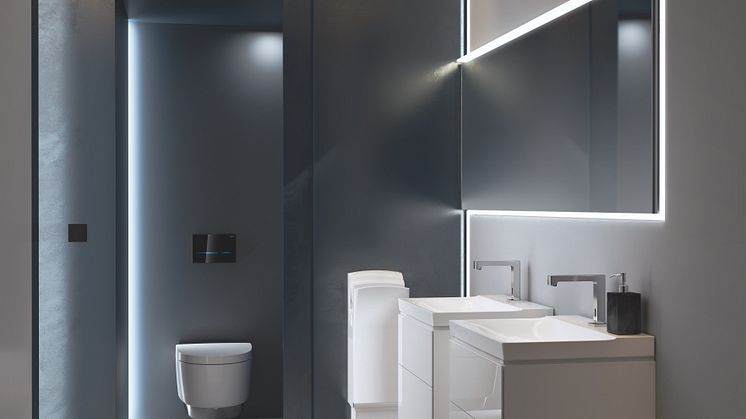 Geberit AquaClean Mera, Sigma80 huuhtelupainike