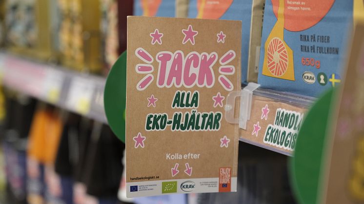 Nudging Organic – Tack alla eko-hjältar