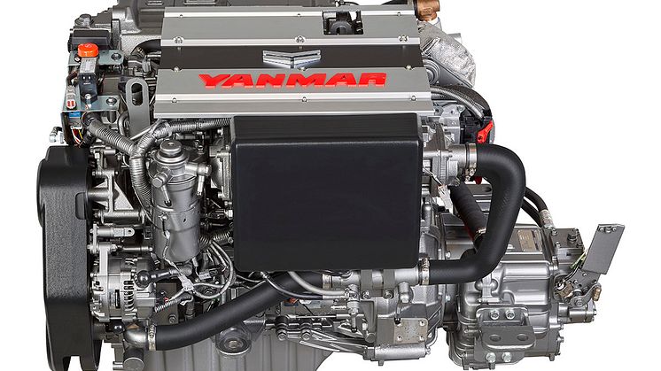 Hi-res image - YANMAR - YANMAR 4LV Series of common rail engines (left side)
