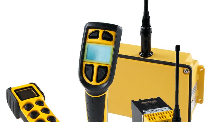 Radiostyrning med säkert nödstopp