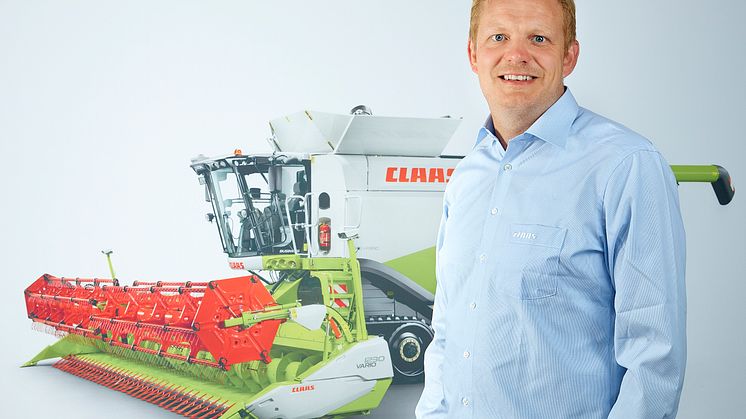 Ny Salgs- og produktchef på CLAAS Høstmaskiner