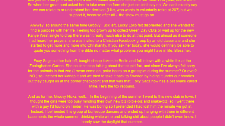 Dolores Haze biografi 