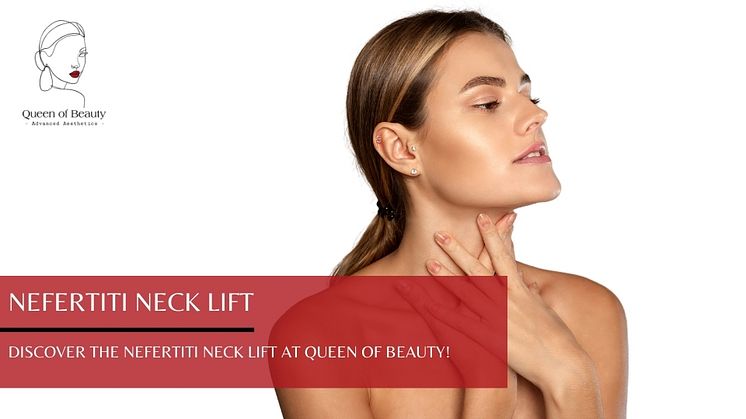 Queen of Beauty offers the Nefertiti Neck Lift procedure for the price of £270 in London, UK.