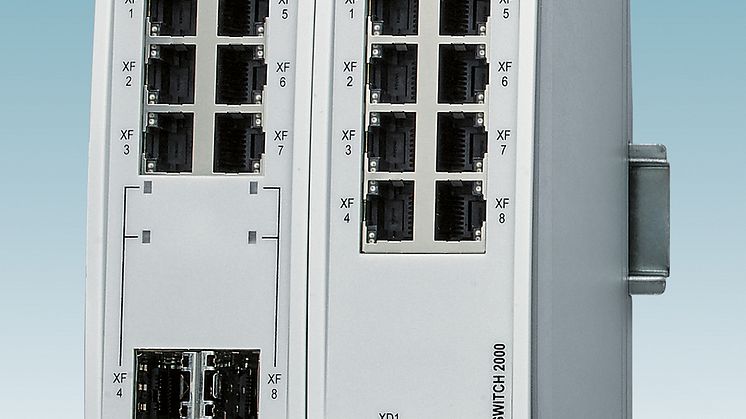Nye switche til Profinet applikationer 