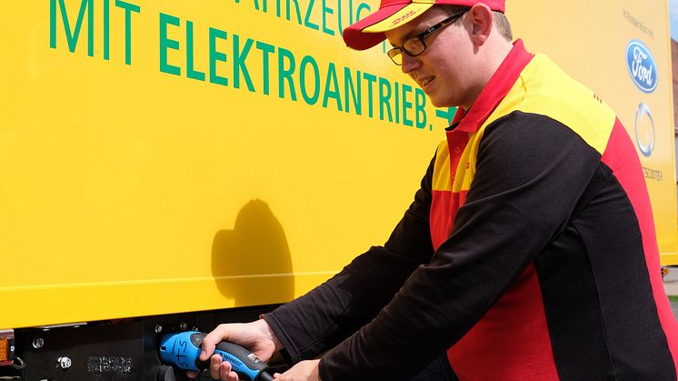 Den elektriske varebil Streetscooter WORK XL 