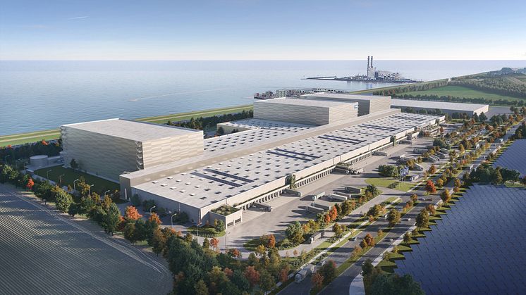JYSK distributiecentrum Lelystad visualisatie (2)