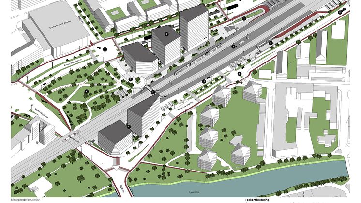 Detaljplanen för Örebro södra är ute på samråd 21 oktober–2 december.