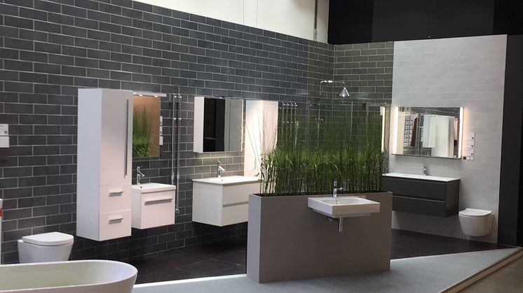 Årets designevent har öppnat på Stockholmsmässan och Alterna Badrum är på plats!