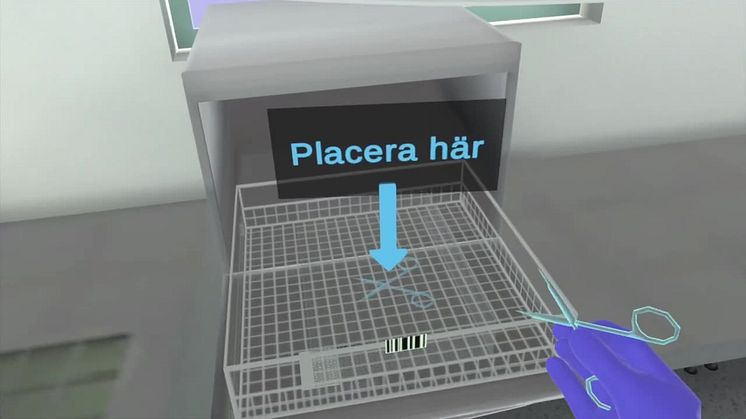 Sterile environment training for YrkesAkademin