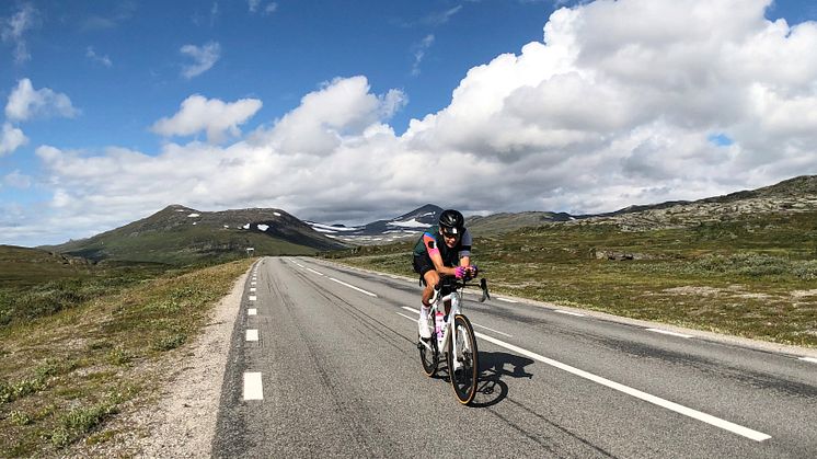 Internationella cyklister samlas i Umeå