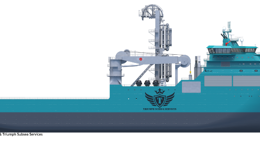 Kongsberg Maritime's Fully Integrated System is central to Triumph Subsea Services’ new Field Development Vessel