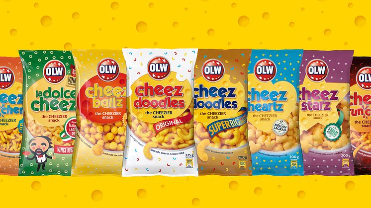 Fira ett original på söndag - cheez doodles day 