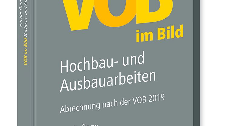 VOB im Bild Hochbau- und Ausbauarbeiten, 23. Auflage (3D/tif)