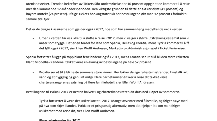 Hit reiser vi i 2017