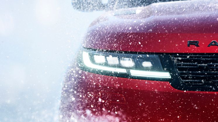 Opplev nye Range Rover Sport på Ice Academy Experience i Arjeplog, Sverige
