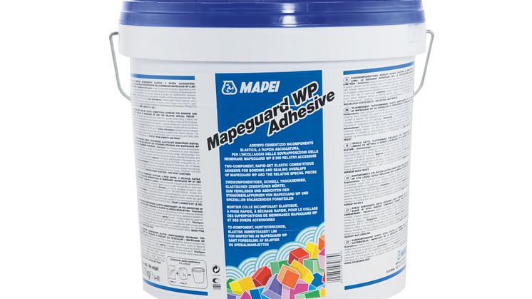 Nya omarbetade Mapeguard WP Adhesive