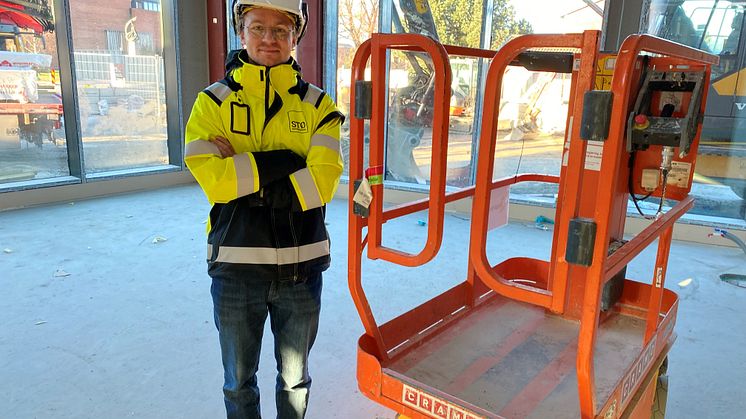 Arbeidsleder på prosjektet, Kasper Hagestande