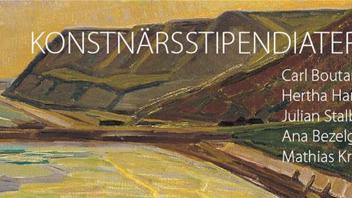 Årets konststipendiater