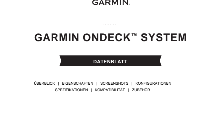 Datenblatt OnDeck