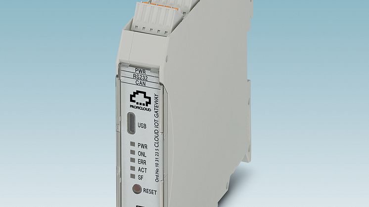 Cloud IoT Gateway til Proficloud
