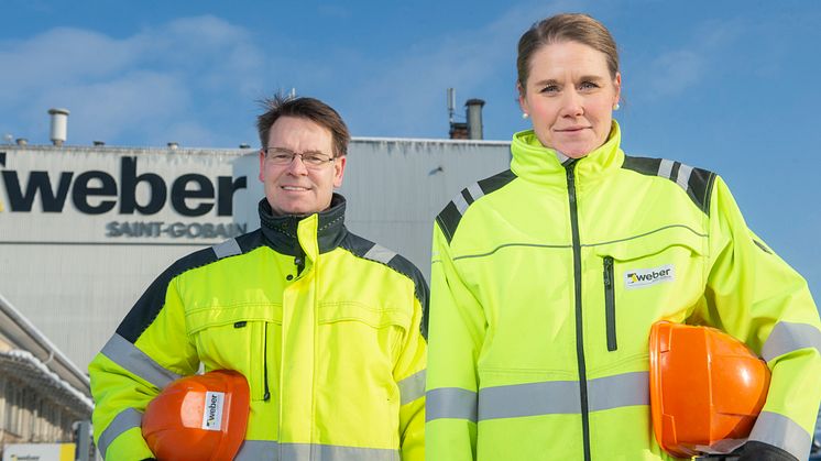 Emma Bernsten är ny Försäljnings- och Kundavdelningsdirektör på Weber, Saint-Gobain Sweden AB sen 1 februari.