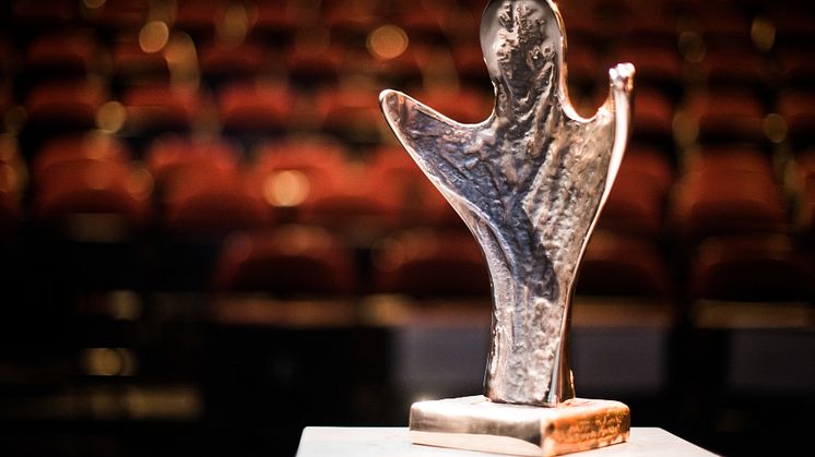 Artbeat Prisen, statuette af Jørgen Pedersen (foto af Mikkel Elbech)