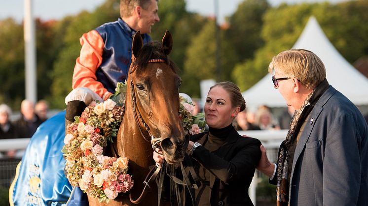 Per-Anders Gråberg och Dorcia vann Stockholm Cup 2017