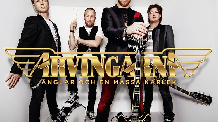 Arvingarna bryter ny mark inför släppet av Änglar och en massa kärlek