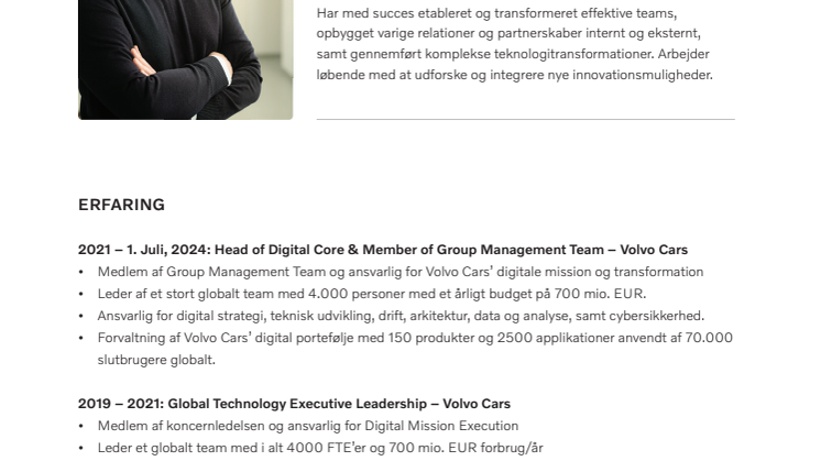Tobias Altehed CV