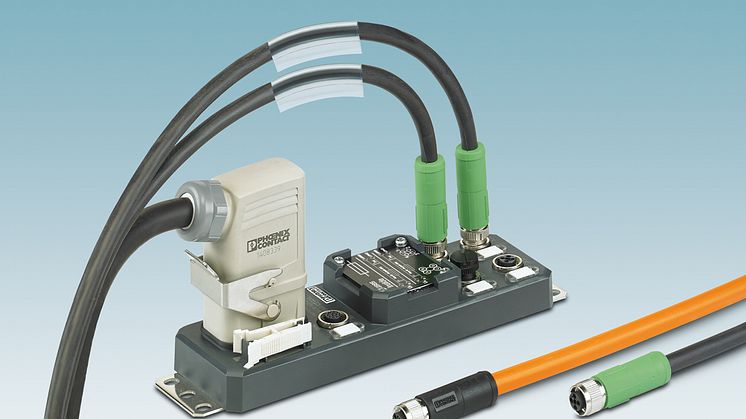 Distributor box for power applications