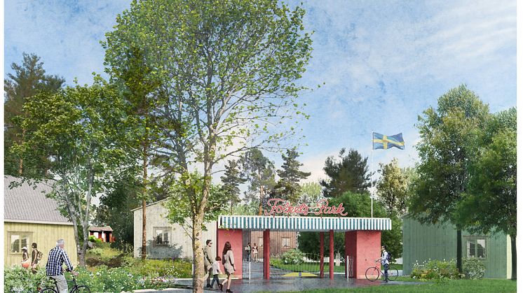 Samrådet för Folkets park i Hallstahammar är igång