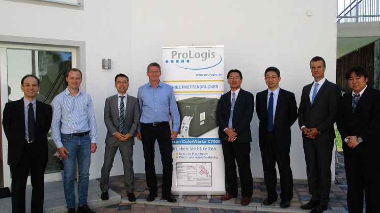 AUSGEZEICHNETE ZUSAMMENARBEIT: PROLOGIS ALS EPSON COLOUR LABEL+ GOLD PARTNER ZERTIFIZIERT