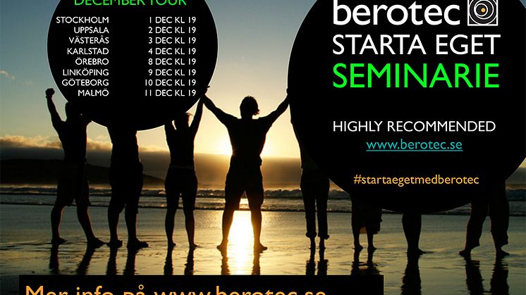 Starta eget med Berotec
