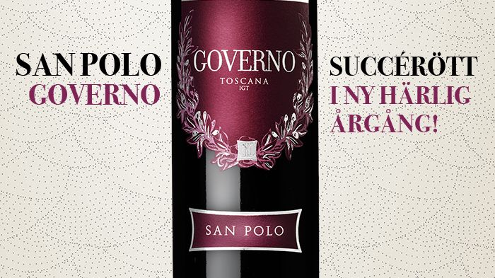 San Polo Governo - succérött i ny härlig årgång!