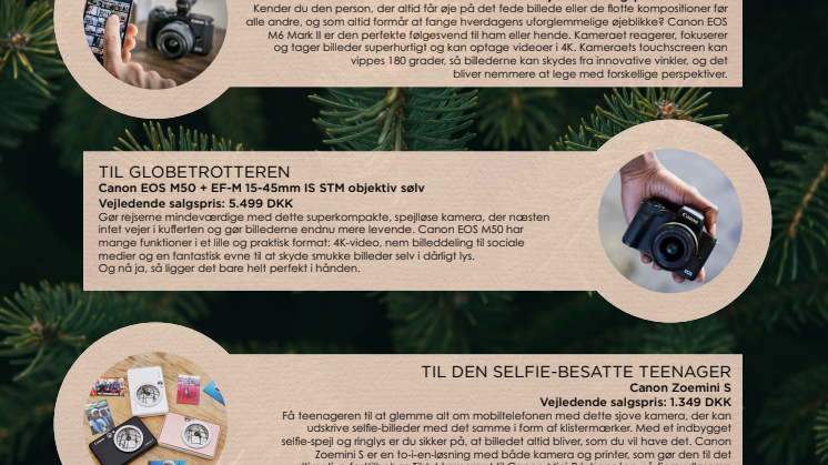 Forevige juleminderne med den perfekte gave