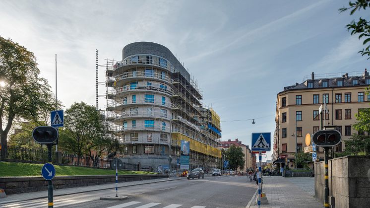  Eriks Restauranger, mäklaren BOSTHLM och bygg- och inredningsföretaget DN Bygg & Inredning etablerar sig i SKBs nya kvarter på Kungsholmen. Foto: baraBild.se