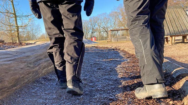 Under våren är målet att alla kommunens förskoleområden ska gå motsvarande en rutt runt hela jordklotet.