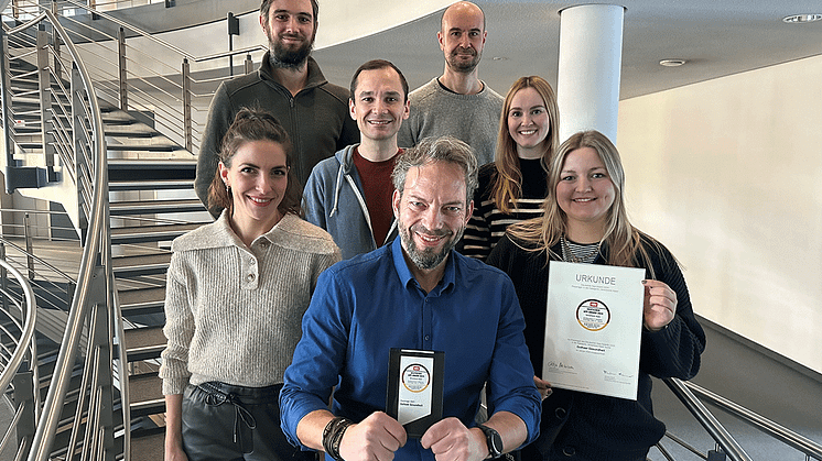 Über die Auszeichnung freut sich das Projektteam der Gothaer Gesundheitsapp.