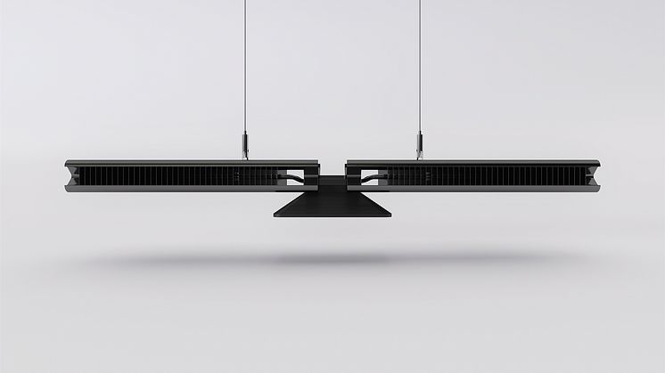 Cu-Beam™ suspended lights - Lyser i mer än 37 år. Bild 1.