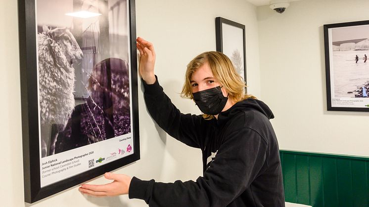 Burgess Hill waiting room - Josh Elphick with award-winning photograph