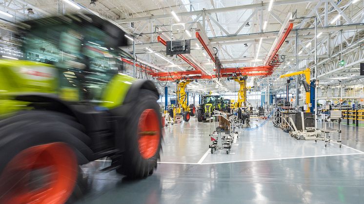 Growth accelerates at CLAAS