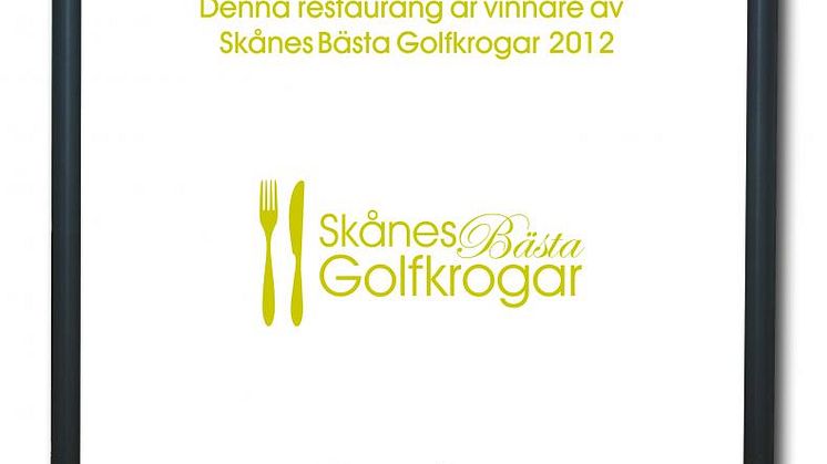 Final i tävlingen Skånes Bästa Golfkrog