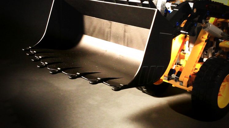 LEGO Technic - Volvo L350F hjullastare och Volvo A25F dumper