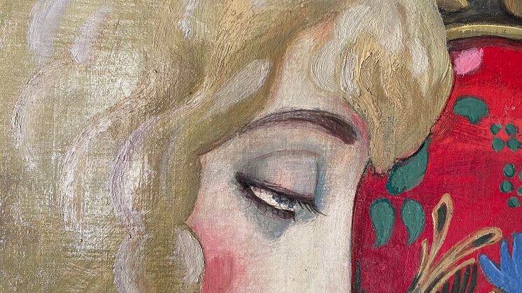 Gerda Wegener, I Sommervarmen. Detalje, ansigt.jpeg
