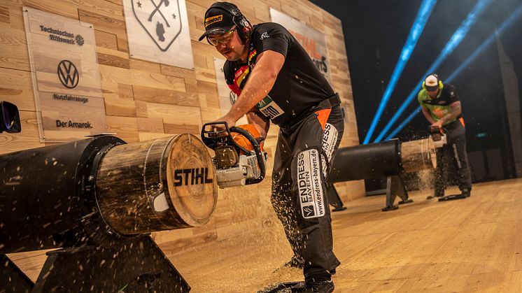 Årets European Trophy og VM avlyses. Foto: ​STIHL TIMBERSPORTS®