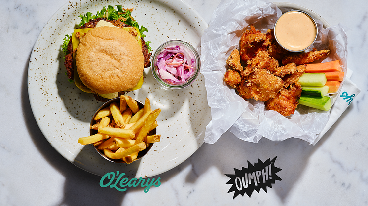 Mer Oumph! på O’Learys meny 
