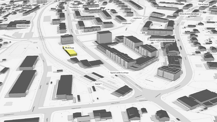 Oslo kommune planlegger midlertidige boliger til flyktninger på Oppsal