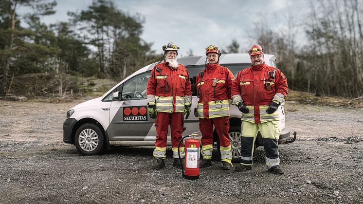 Securitas startar pensionärpool i Göteborg. Foto: Securitas Sverige AB.