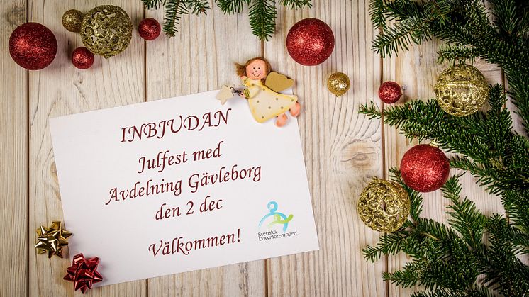 ​VÄLKOMMEN PÅ JULFEST! - Avd Gävleborg