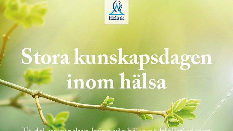 Stora kunskapsdagen inom hälsa 